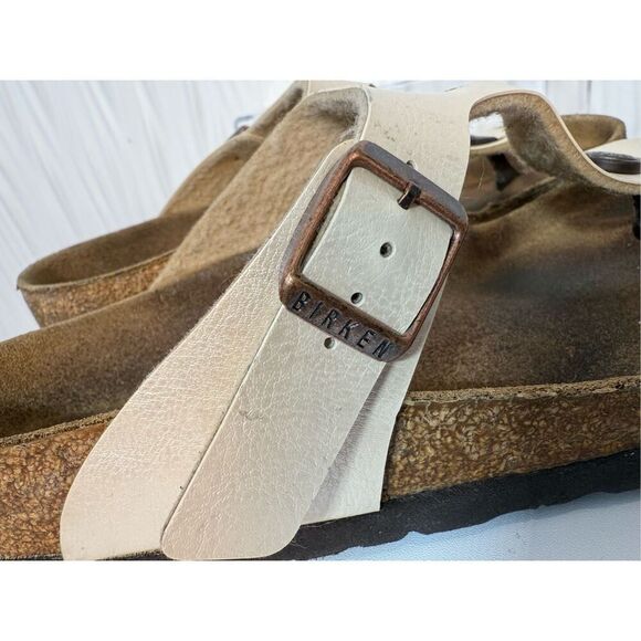 Birkenstock Gizeh Birko-Flor - Graceful Pearl White - Picture 5 of 9